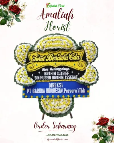 Papan Bunga Duka di Paal Dua